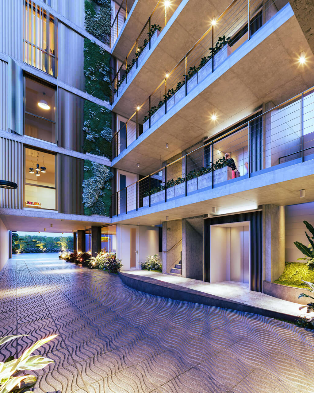 Suite principal con vista al agua