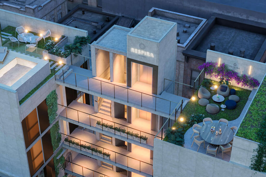 Interior moderno con luz natural en Palermo